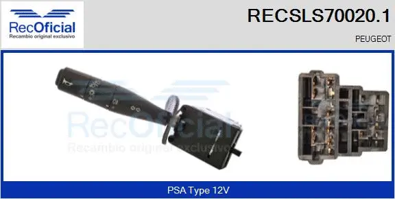 Steering Column Switch (RECSLS70020.1)