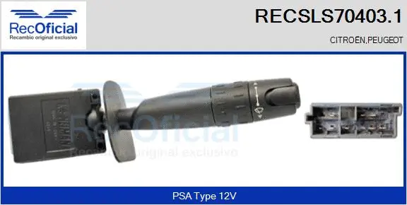Steering Column Switch (RECSLS70403.1)