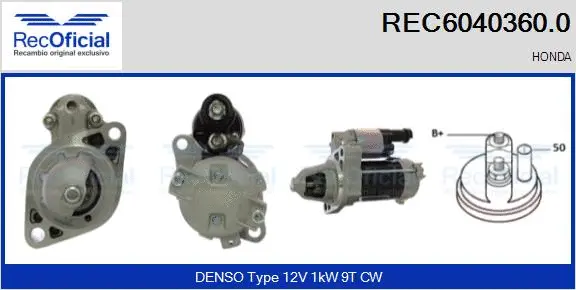 Starter (REC6040360.0)