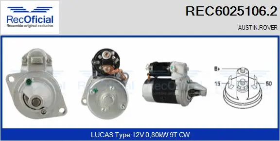 Starter (REC6025106.2)