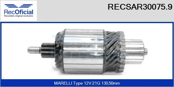 Armature, starter (RECSAR30075.9)