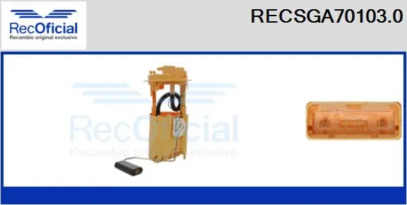 Fuel Feed Unit (RECSGA70103.0)