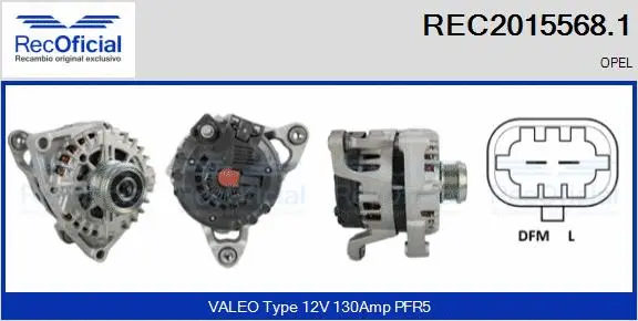 Alternator (REC2015568.1)
