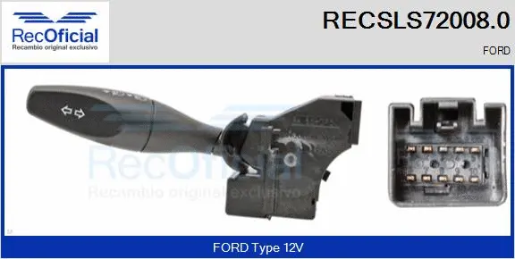 Steering Column Switch (RECSLS72008.0)