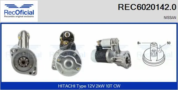 Starter (REC6020142.0)