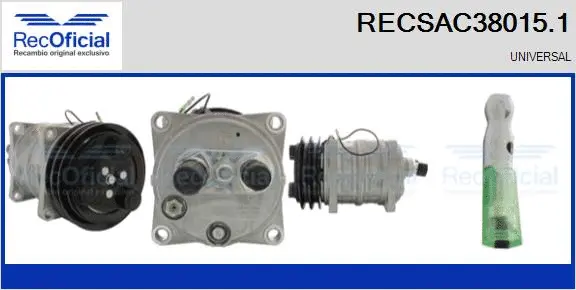 Compressor, air conditioning (RECSAC38015.1)