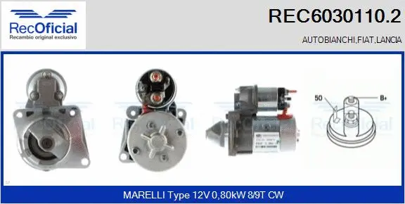 Starter (REC6030110.2)