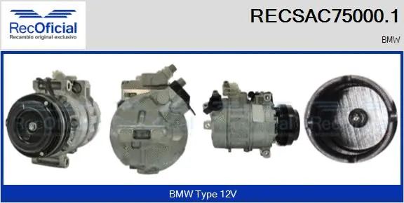 Compressor, air conditioning (RECSAC75000.1)