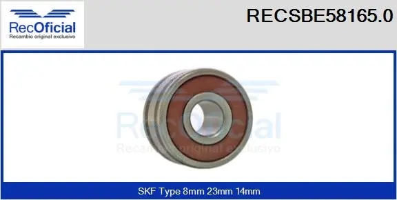 Bearing (RECSBE58165.0)