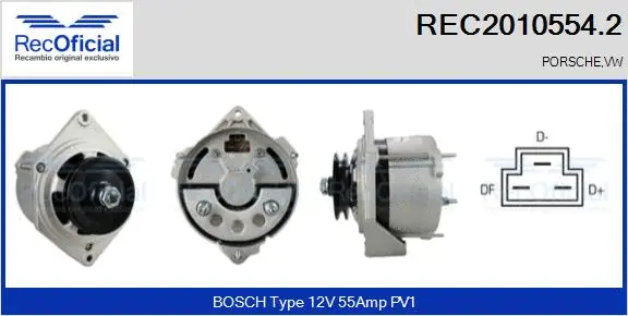 Alternator (REC2010554.2)