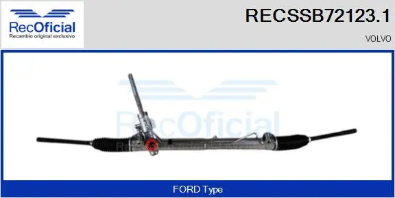 Steering Gear (RECSSB72123.1)