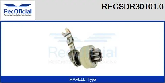 Pinion, starter (RECSDR30101.0)