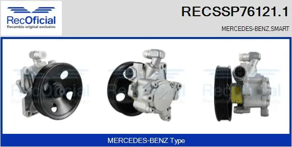 Hydraulic Pump, steering (RECSSP76121.1)