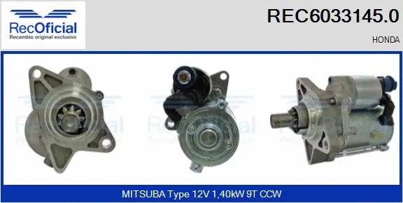 Starter (REC6033145.0)