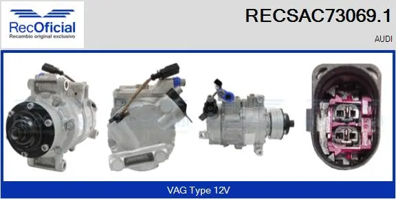 Compressor, air conditioning (RECSAC73069.1)