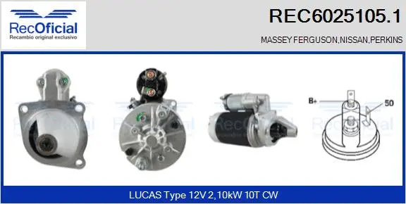 Starter (REC6025105.1)