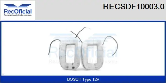 Field Winding, alternator (RECSDF10003.0)