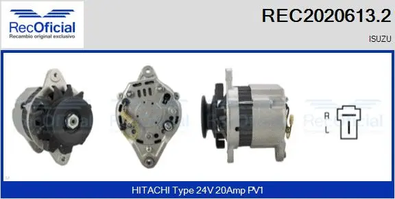 Alternator (REC2020613.2)