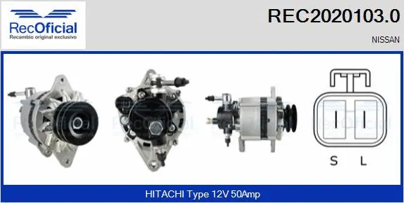Alternator (REC2020103.0)