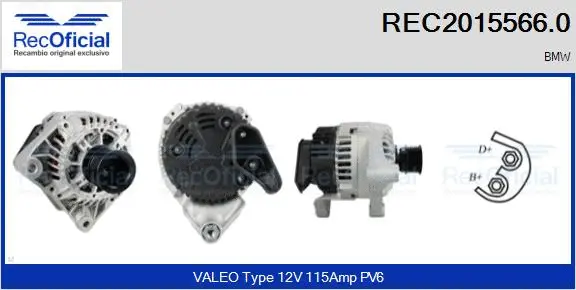 Alternator (REC2015566.0)