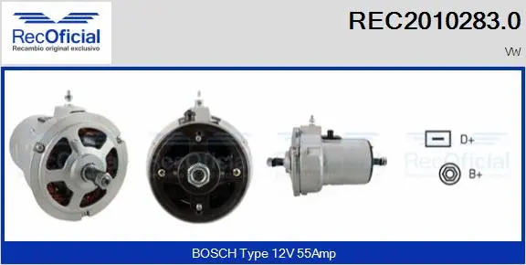 Alternator (REC2010283.0)