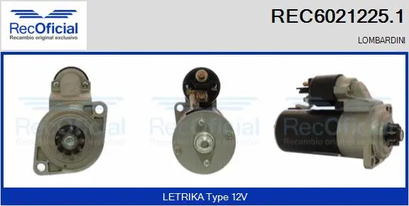 Starter (REC6021225.1)