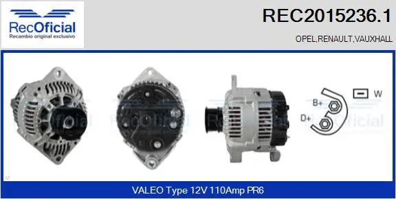 Alternator (REC2015236.1)