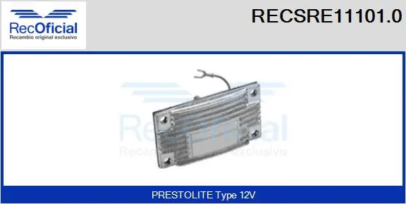 Alternator Regulator (RECSRE11101.0)