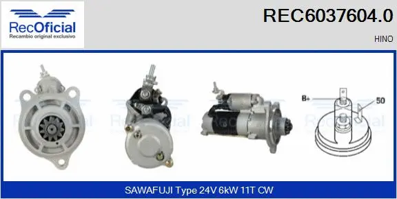 Starter (REC6037604.0)