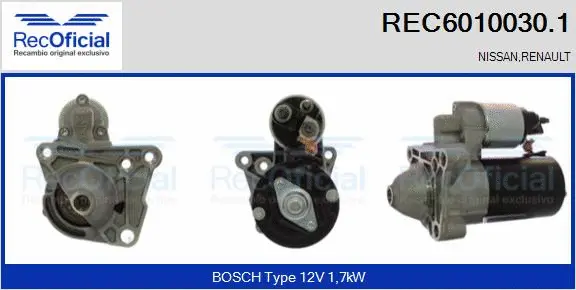 Starter (REC6010030.1)