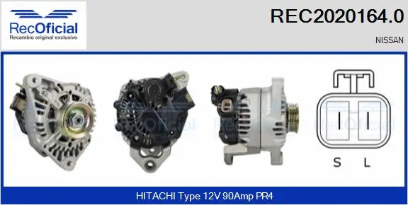 Alternator (REC2020164.0)