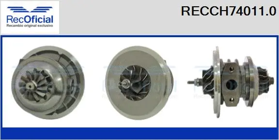 Core assembly, turbocharger (RECCH74011.0)