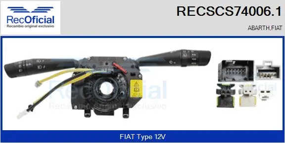 Steering Column Switch (RECSCS74006.1)