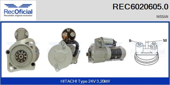 Starter (REC6020605.0)