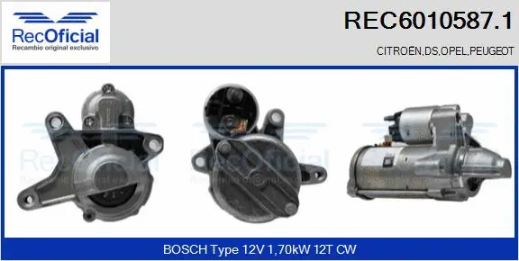 Starter (REC6010587.1)