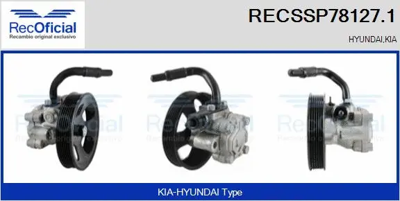 Hydraulic Pump, steering (RECSSP78127.1)
