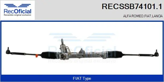 Steering Gear (RECSSB74101.1)