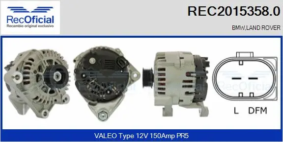 Alternator (REC2015358.0)