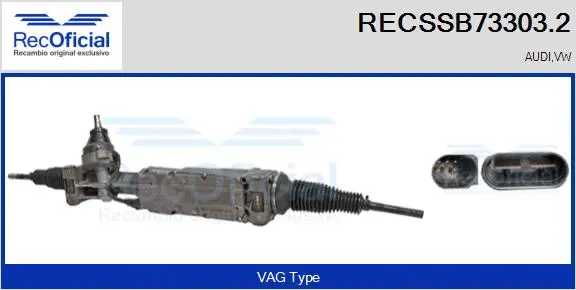 Steering Gear (RECSSB73303.2)