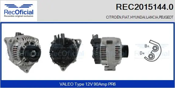Alternator (REC2015144.0)