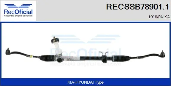 Steering Gear (RECSSB78901.1)