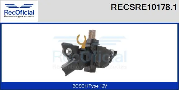 Alternator Regulator (RECSRE10178.1)