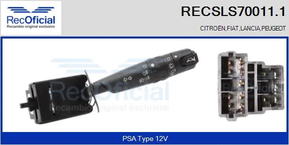 Steering Column Switch (RECSLS70011.1)