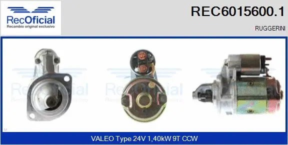 Starter (REC6015600.1)