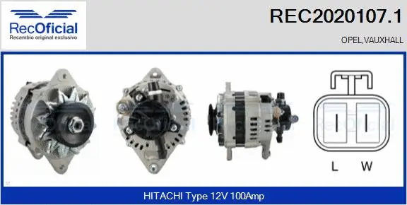 Alternator (REC2020107.1)