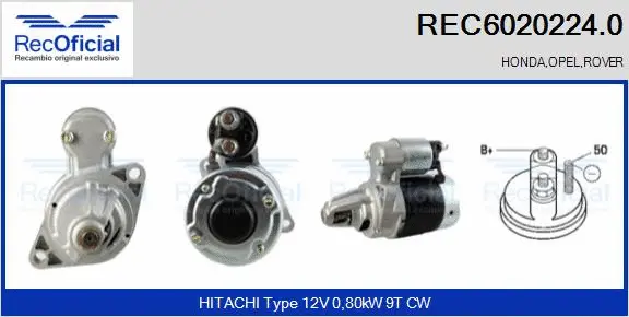 Starter (REC6020224.0)