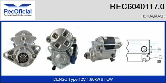 Starter (REC6040117.0)