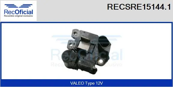 Alternator Regulator (RECSRE15144.1)