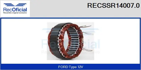Stator, alternator (RECSSR14007.0)