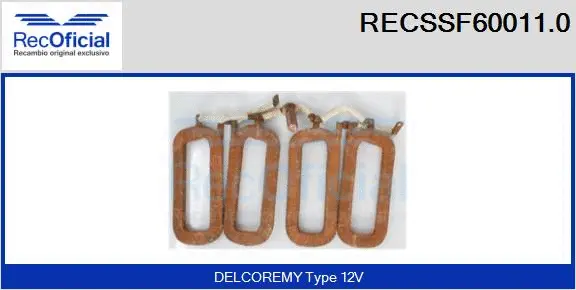 Field Winding, starter (RECSSF60011.0)